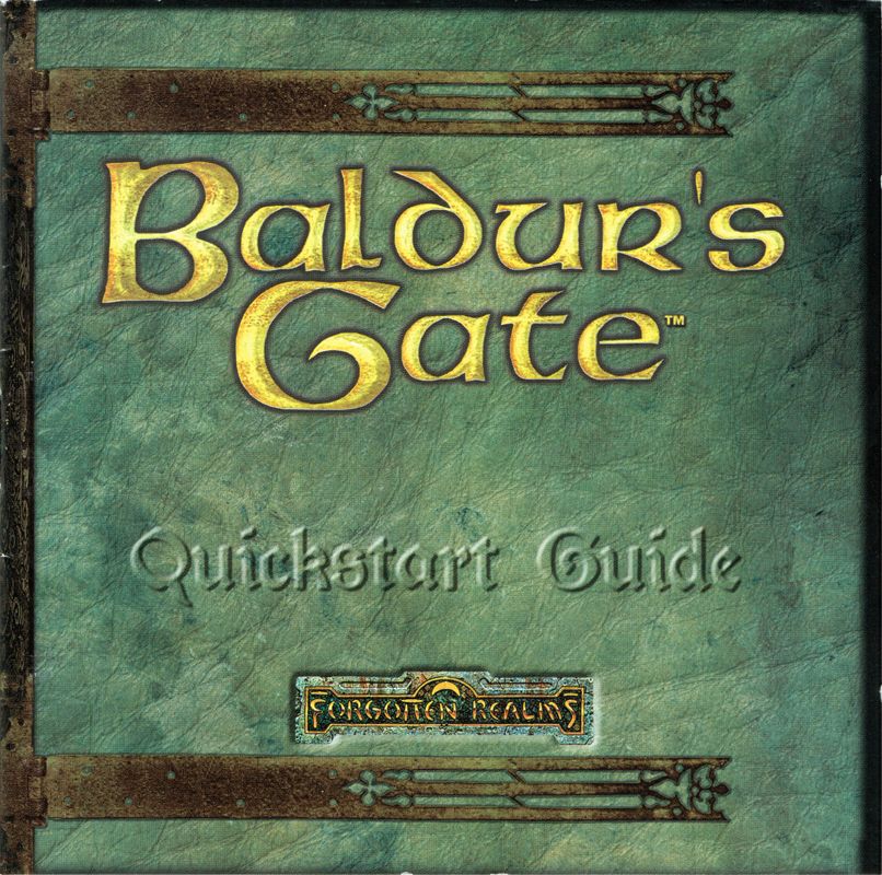 Front Cover for Baldur's Gate (Windows) (Pioneer DVD-A04SZ OEM DVD release)