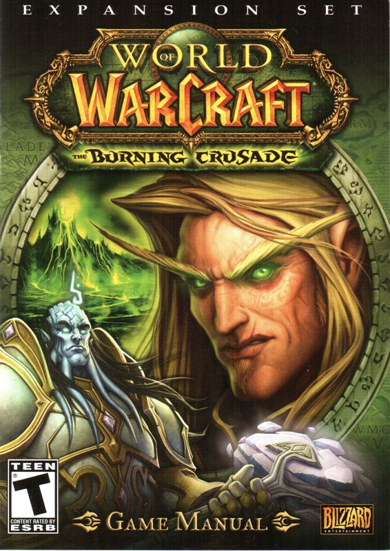 Manual for World of WarCraft: Battle Chest (Macintosh and Windows): Manual 2 - Front