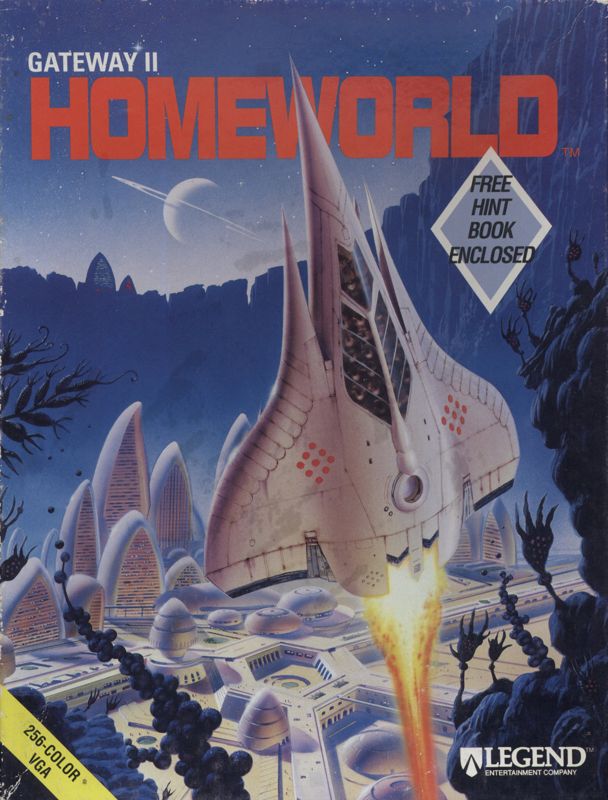 Front Cover for Gateway II: Homeworld (DOS)