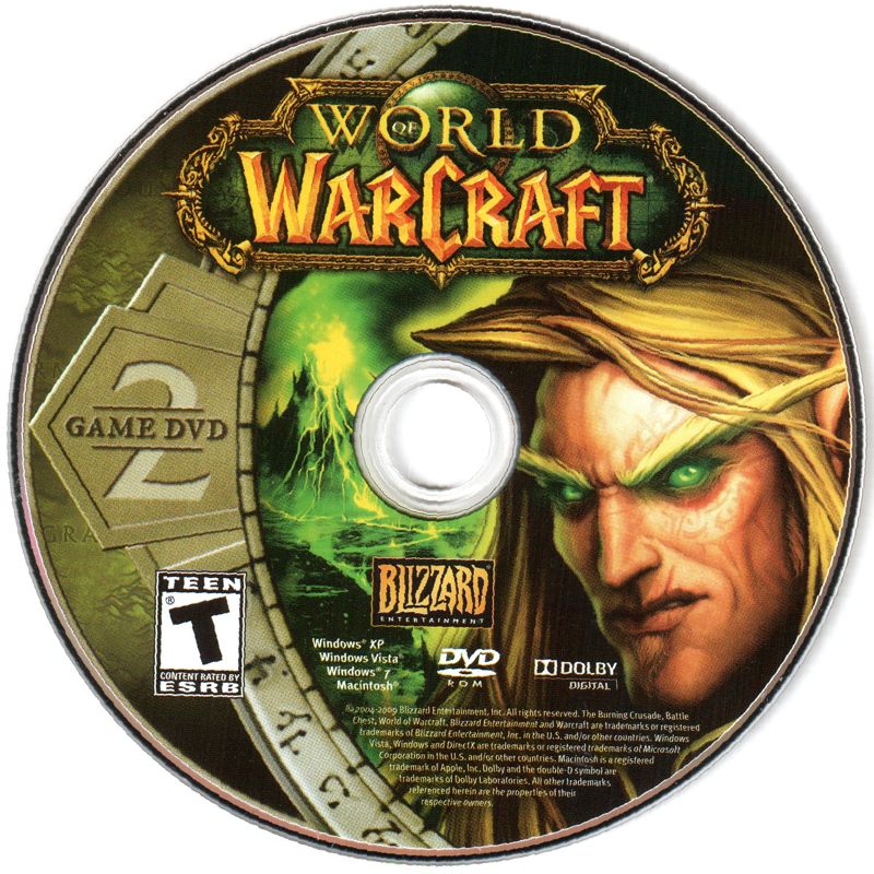 Media for World of WarCraft: Battle Chest (Macintosh and Windows): Disc 2