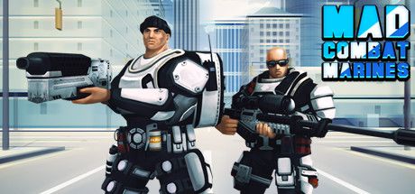 Front Cover for Mad Combat Marines (Macintosh and Windows) (Steam release)