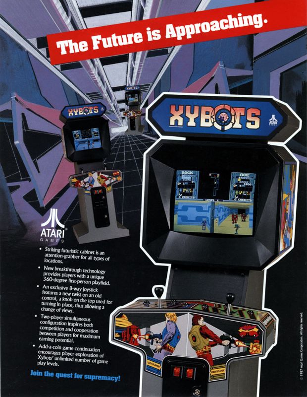 Front Cover for Xybots (Arcade)