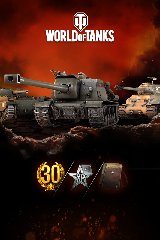 Front Cover for World of Tanks: Heavy Metal Heroes - Mega Bundle (Xbox One) (download release)
