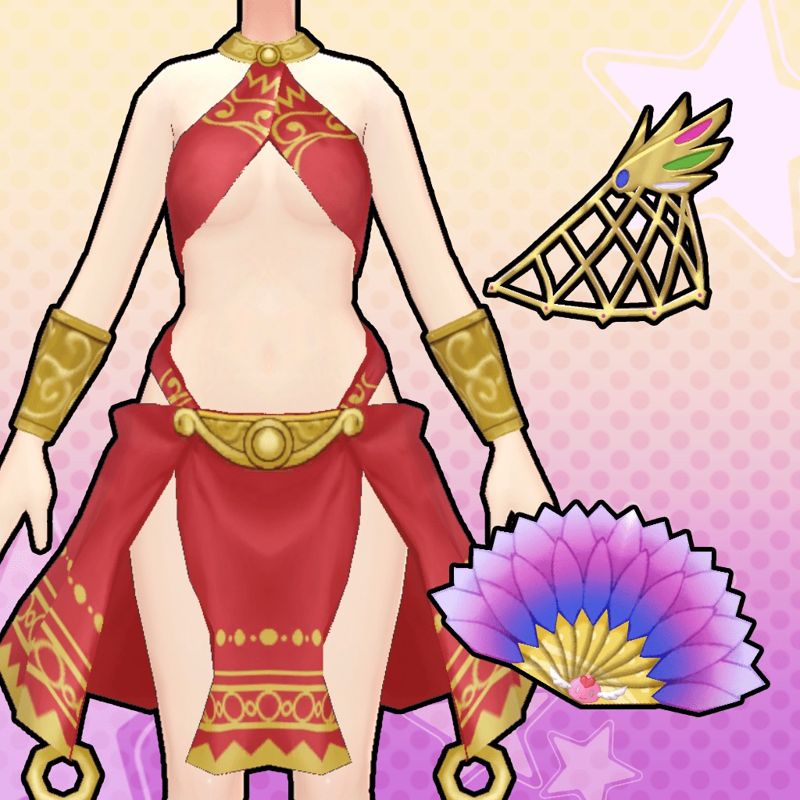 Front Cover for Gal★Gun: Double Peace - 'Captivating Dancer' Costume Set (PS Vita and PlayStation 4) (download release)