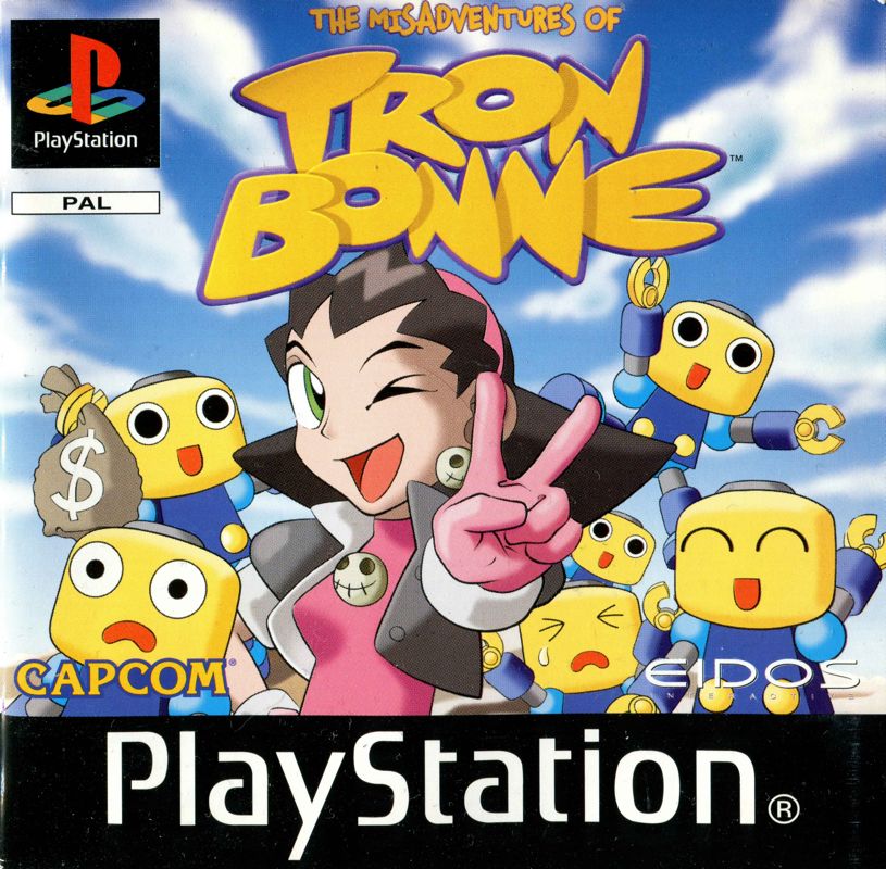 Manual for The Misadventures of Tron Bonne (PlayStation): Front