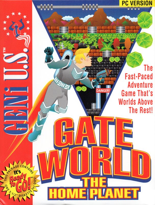 Front Cover for Gateworld: The Home Planet (DOS)