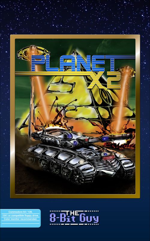Front Cover for Planet X2 (Commodore 64)