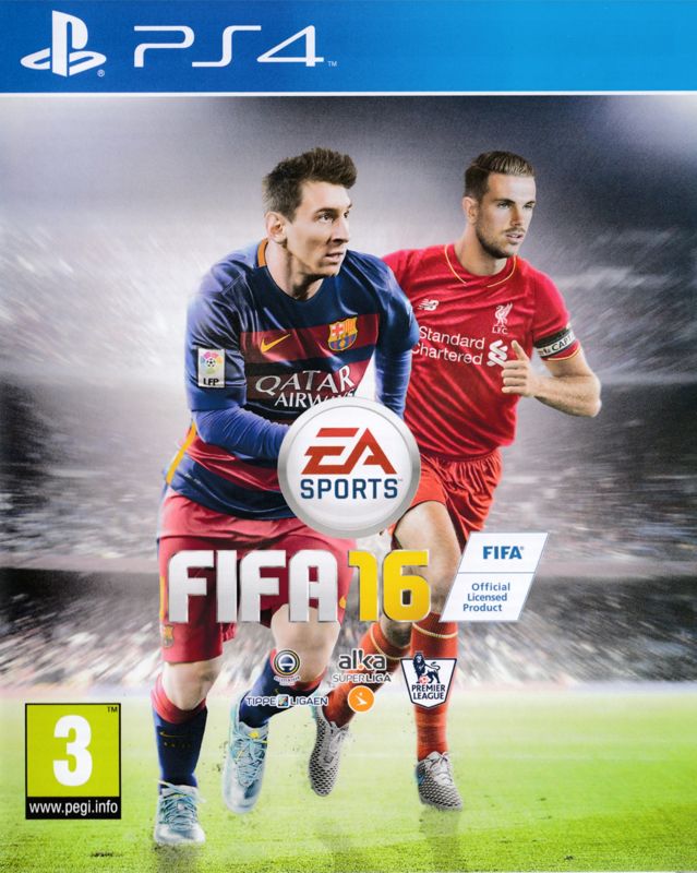 Front Cover for FIFA 16 (PlayStation 4)