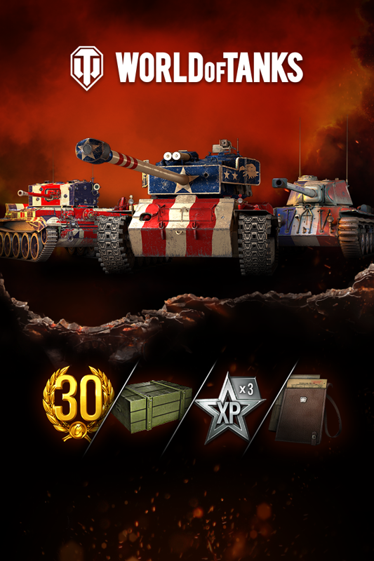 Front Cover for World of Tanks: Independence Mega Bundle (Xbox One) (download release): 2nd version