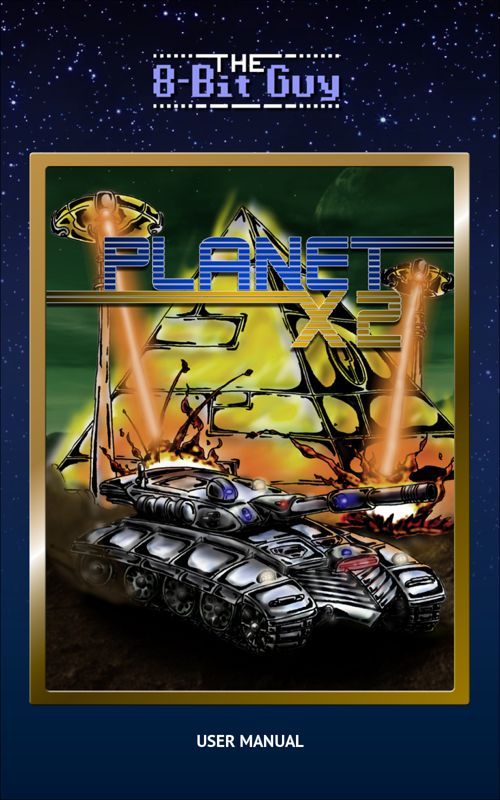 Manual for Planet X2 (Commodore 64)