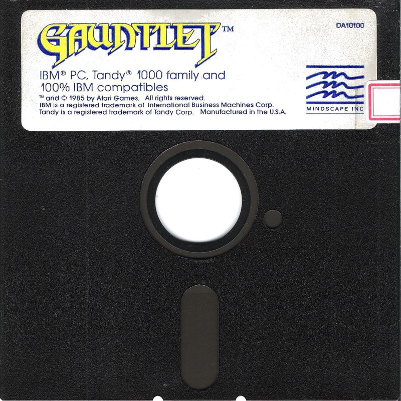 Media for Gauntlet (DOS): 1st release