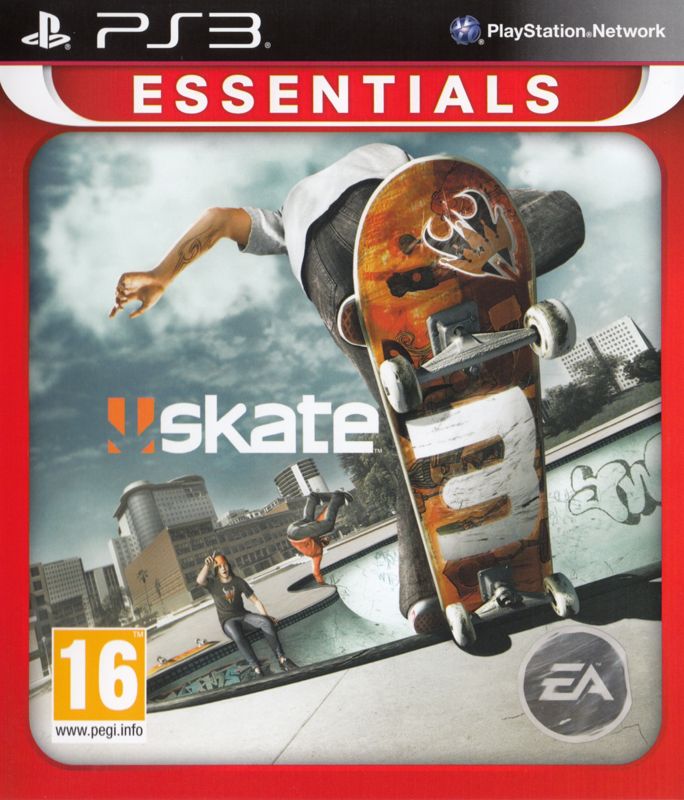 Front Cover for skate 3 (PlayStation 3) (Essentials release)