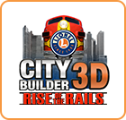 Front Cover for Lionel City Builder 3D: Rise of the Rails (Nintendo 3DS) (download release)