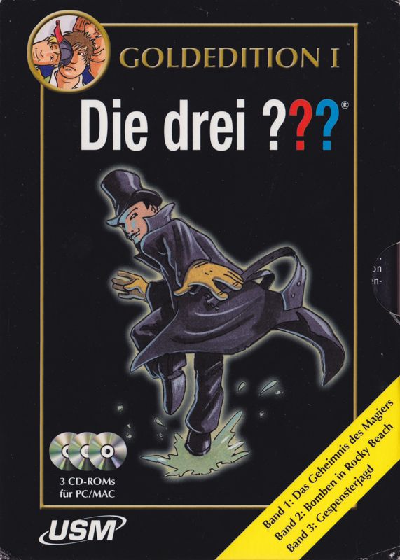 Front Cover for Die Drei ???: Goldedition I (Macintosh and Windows)
