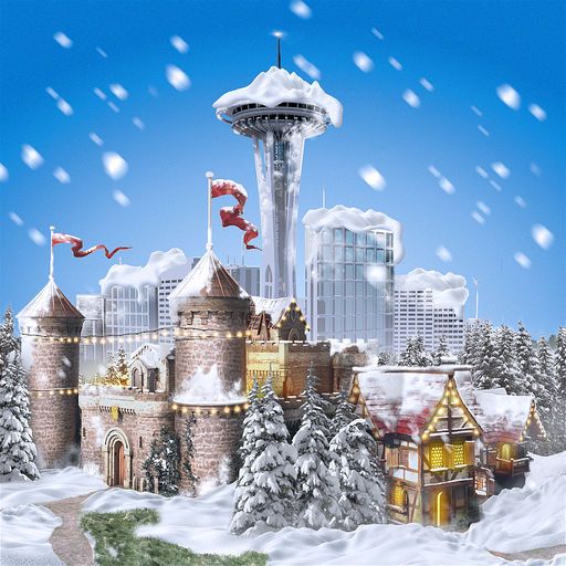 Front Cover for Forge of Empires (iPad and iPhone): v1.115.1 (Winter Event 11/30/2017)