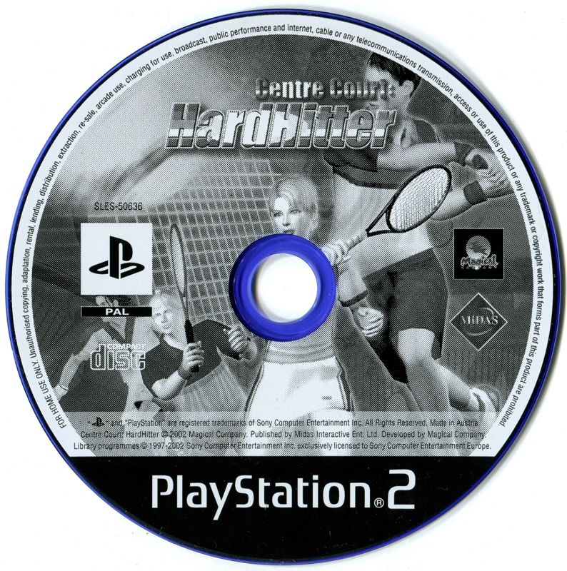 Media for Centre Court: Hardhitter (PlayStation 2)