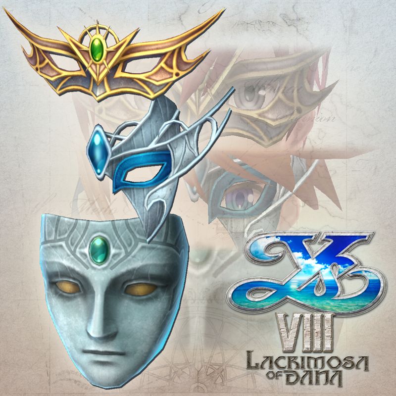 Front Cover for Ys VIII: Lacrimosa of Dana - Ancient Mask Set (PS Vita) (download release)