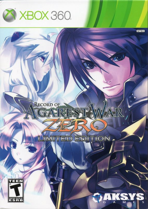 Front Cover for Record of Agarest War Zero (Limited Edition) (Xbox 360)