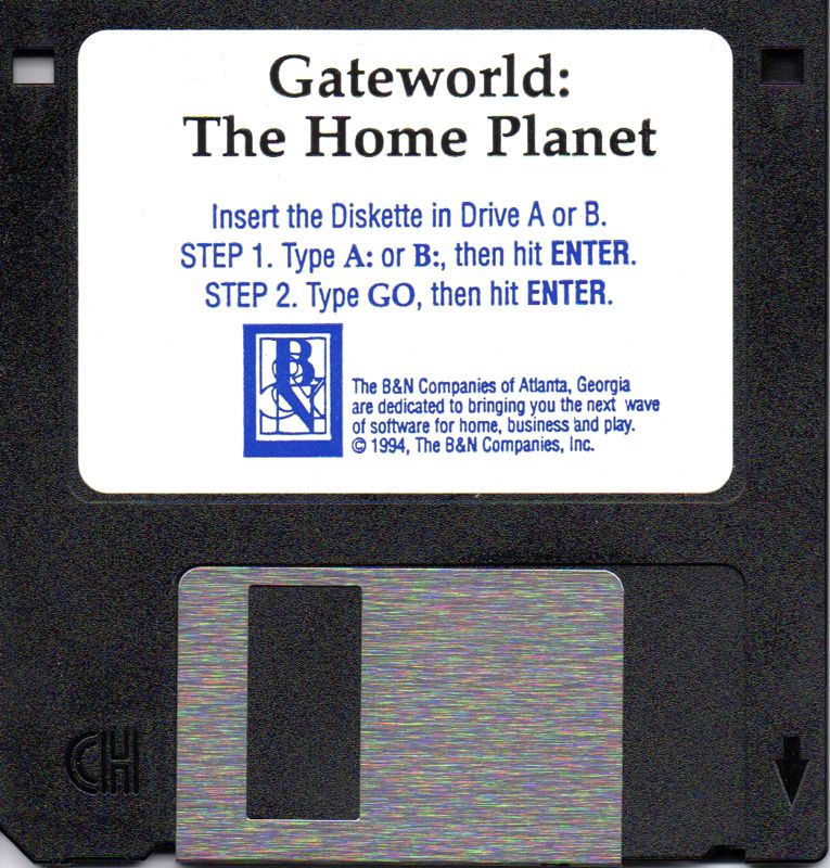 Media for Gateworld: The Home Planet (DOS)