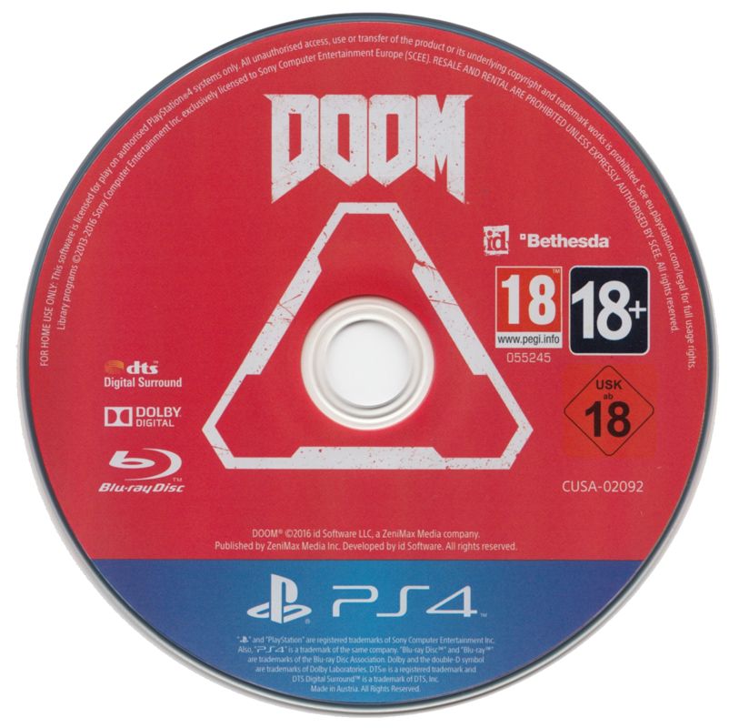 Media for Doom (UAC Pack) (PlayStation 4)