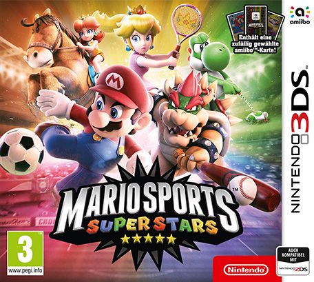 Front Cover for Mario Sports: Superstars (Nintendo 3DS) (download release)