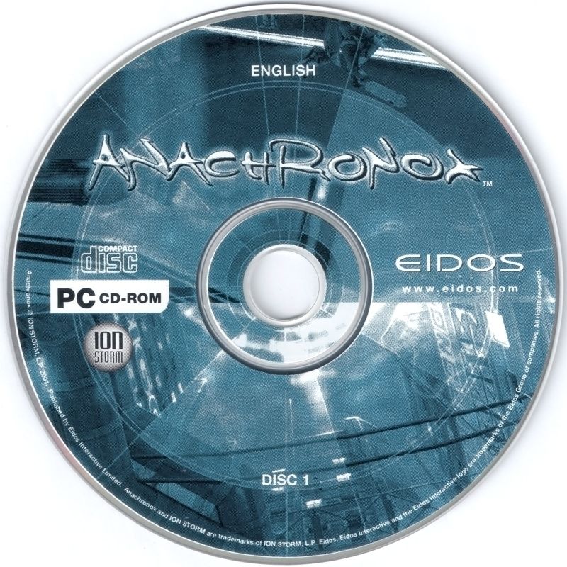 Media for Anachronox (Windows): Disc 1