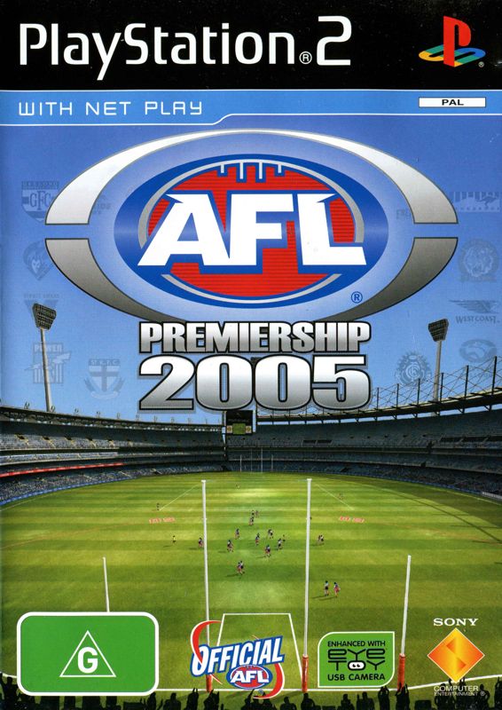 Front Cover for AFL Premiership 2005 (PlayStation 2)