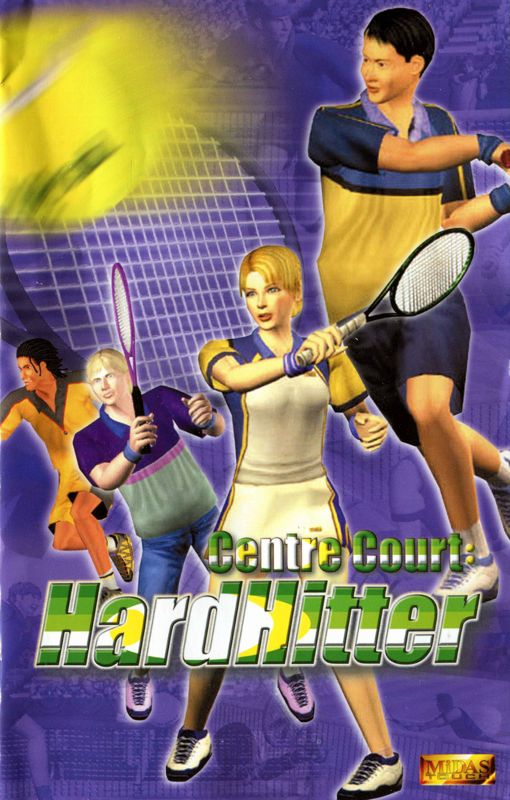 Manual for Centre Court: Hardhitter (PlayStation 2): Front