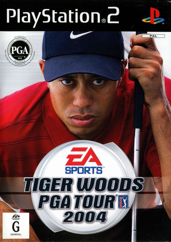 Tiger Woods PGA Tour 2004 Cover Or Packaging Material - MobyGames