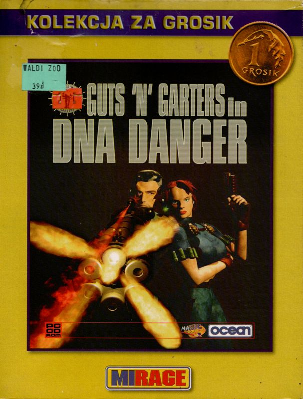 Front Cover for Guts 'n' Garters in DNA Danger (DOS) (Kolekcja za Grosik release)