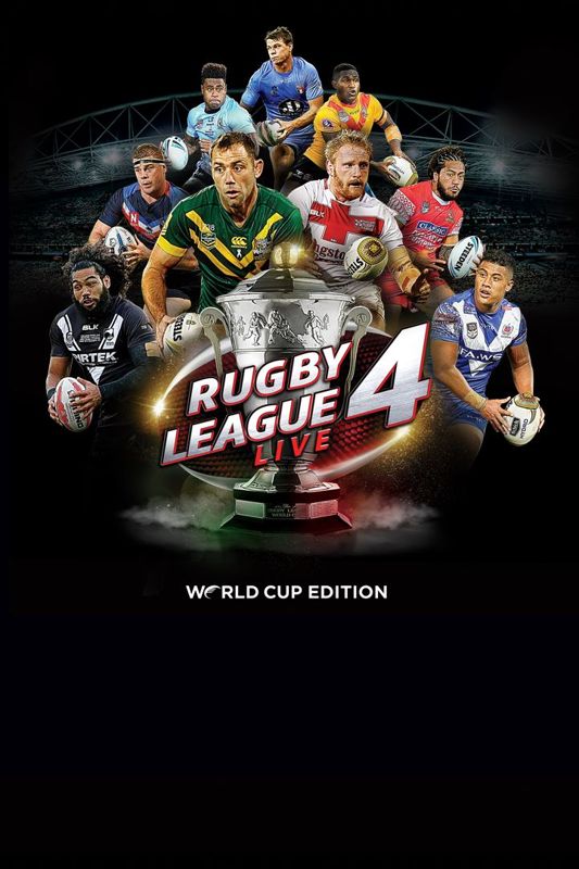 Front Cover for Rugby League Live 4: World Cup Edition (Xbox One) (download release)
