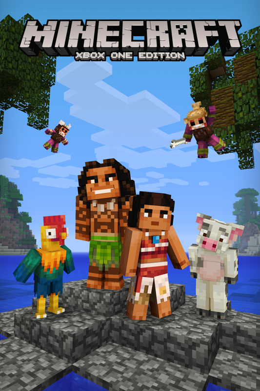 Front Cover for Minecraft: Moana Character Pack (Xbox One) (download release)