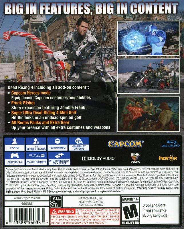 Dead Rising 4: Frank's Big Package - PlayStation 4, PlayStation 4