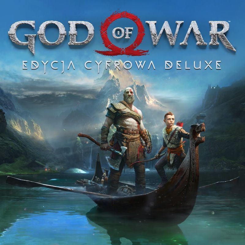 Front Cover for God of War (Digital Deluxe Edition) (PlayStation 4) (download release)