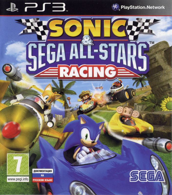 Front Cover for Sonic & SEGA All-Stars Racing (PlayStation 3)