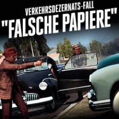 Front Cover for L.A. Noire: "A Slip of the Tongue" Traffic Desk Case (PlayStation 3) (download release)