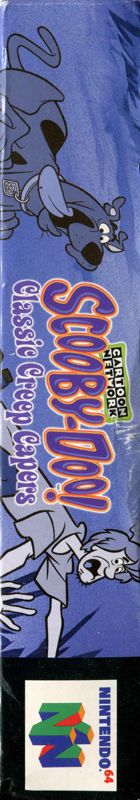 Spine/Sides for Scooby-Doo!: Classic Creep Capers (Nintendo 64): Top
