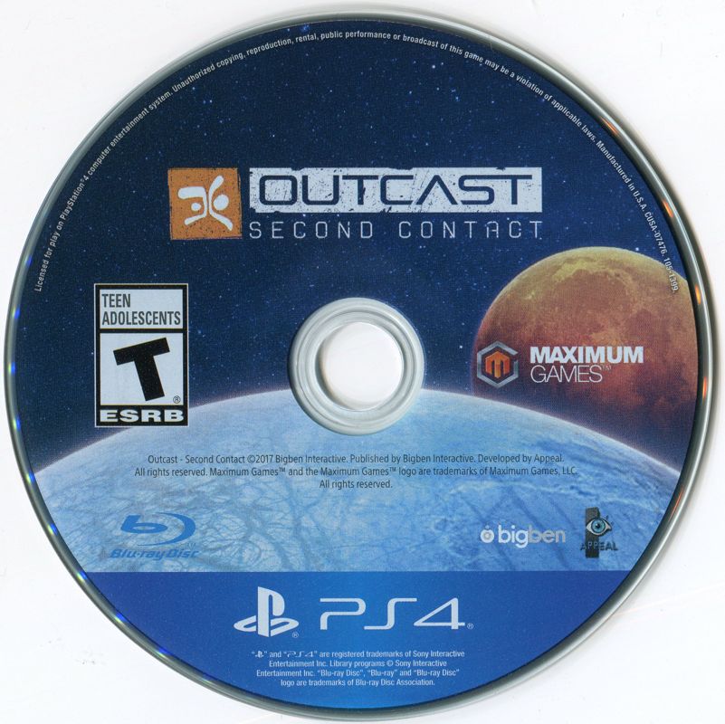 Media for Outcast: Second Contact (PlayStation 4)