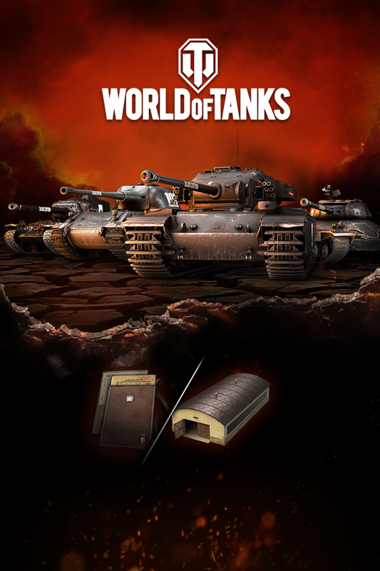 Front Cover for World of Tanks: Back in Black Ultimate (Xbox One) (download release)