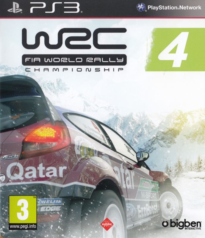 Front Cover for WRC 4: FIA World Rally Championship (PlayStation 3)