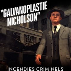 Front Cover for L.A. Noire: "Nicholson Electroplating" Arson Desk Case (PlayStation 3) (download release)