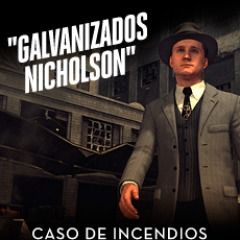 Front Cover for L.A. Noire: "Nicholson Electroplating" Arson Desk Case (PlayStation 3) (download release)