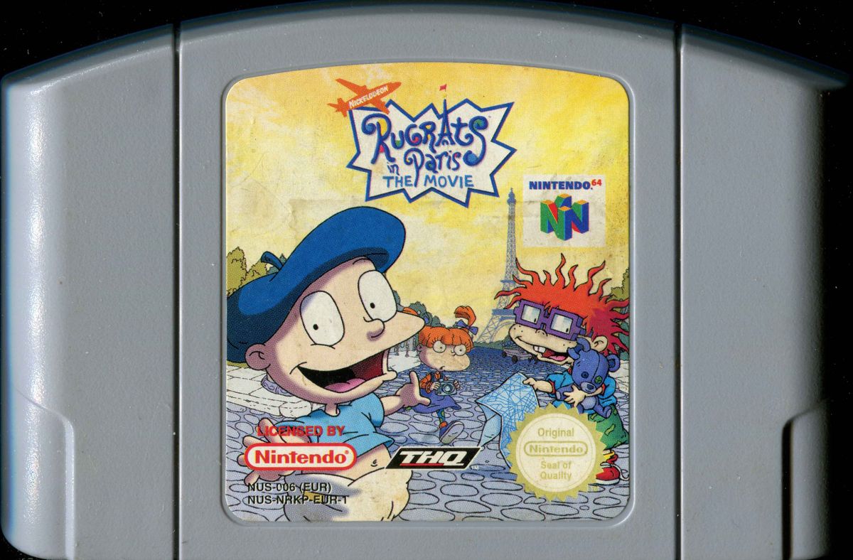 Media for Rugrats in Paris: The Movie (Nintendo 64): Front