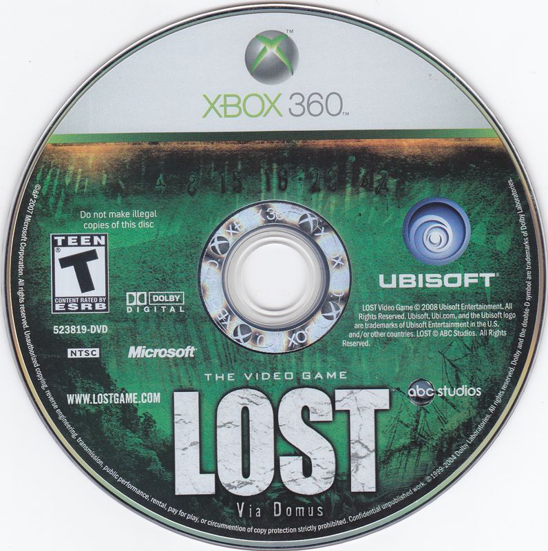 Media for Lost: Via Domus - The Video Game (Xbox 360)