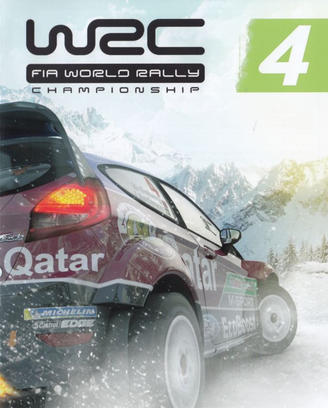 Manual for WRC 4: FIA World Rally Championship (PlayStation 3): Front