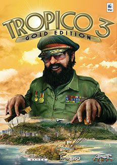 Front Cover for Tropico 3: Gold Edition (Macintosh) (Origin release)