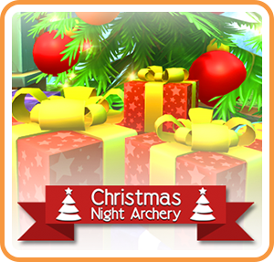 Front Cover for Christmas Night Archery (New Nintendo 3DS) (download release)