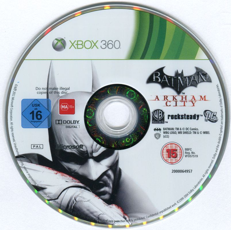 Media for Batman: Arkham City (Xbox 360)
