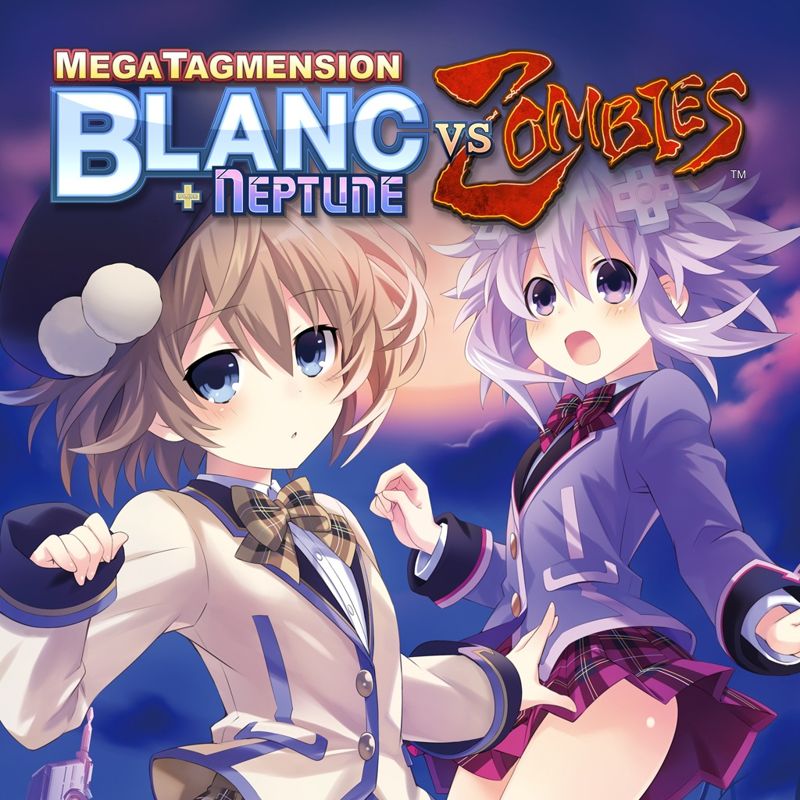 Front Cover for MegaTagmension Blanc + Neptune vs Zombies (PS Vita) (download release)