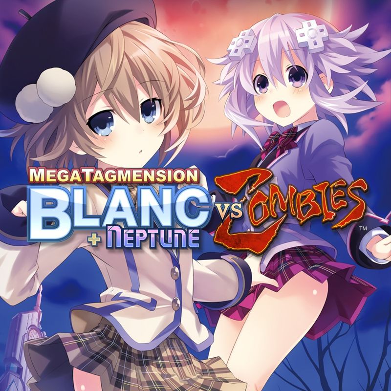 Front Cover for MegaTagmension Blanc + Neptune vs Zombies (PS Vita) (download release)